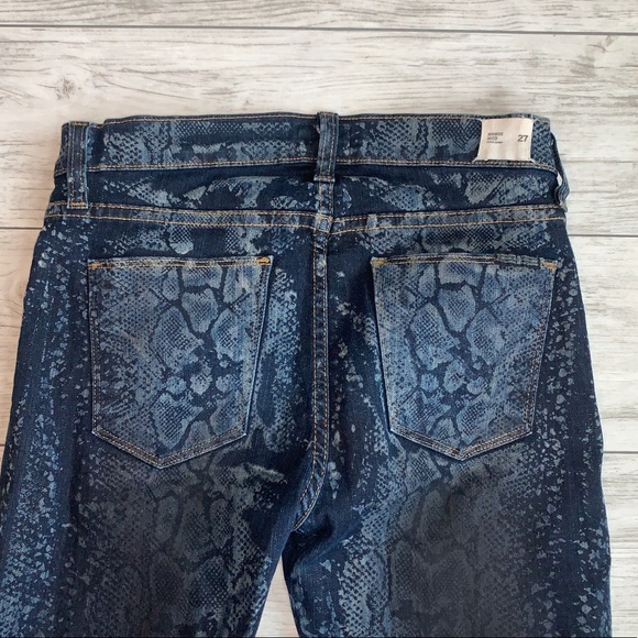 Hudson Nico Midrise Super Skinny Jeans Size 27 - Picture 6 of 6